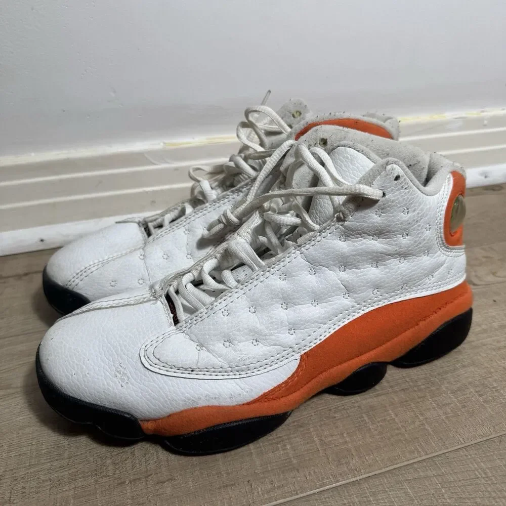 Air Jordan 13 Men’s 9.5 XIII Retro Starfish Orange White Black 2018 Basketball